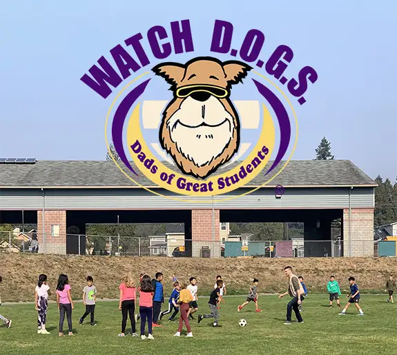 Image of a dad playing soccer with the kids as a Watch D.O.G.S.